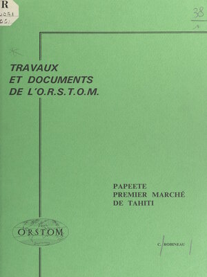 cover image of Papeete, premier marché de Tahiti